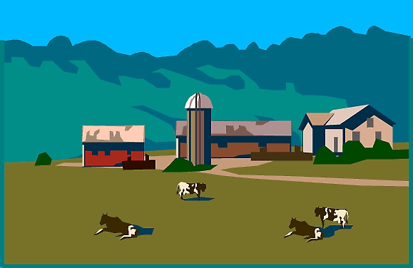 Farm illustration / clip art