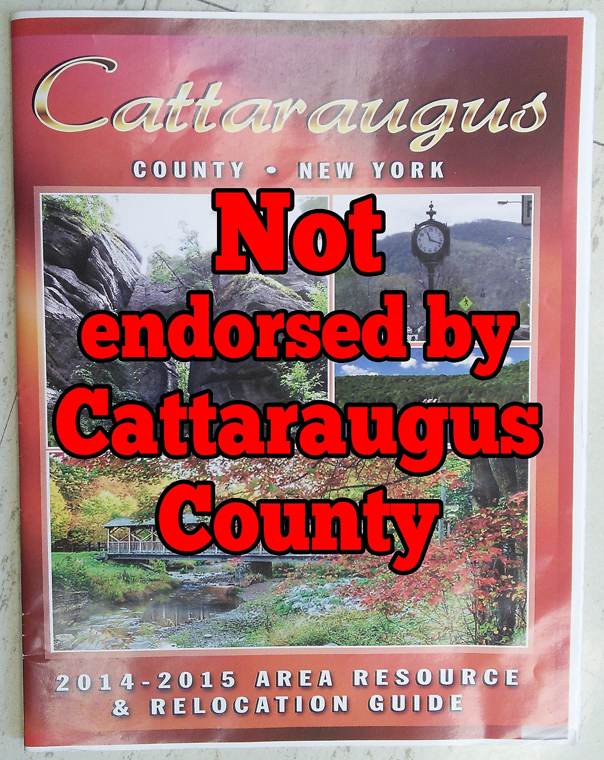 NOT published by Cattaraugus County