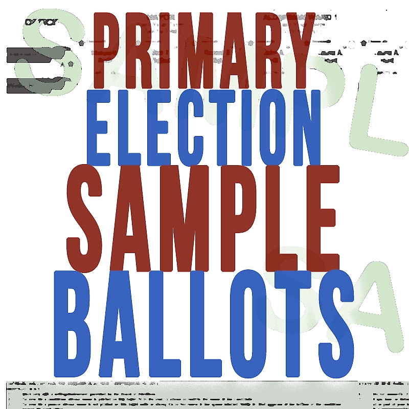 Primary Election Sample Ballots