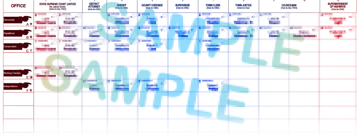 Sample Ballot