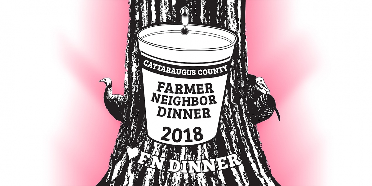 2018 Farmer-Neighbor Dinner announcement banner