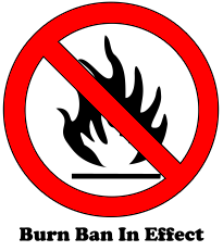 Burn Ban in Effect