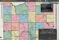 Screenshot of 1840 Layer selection in Parcel Map