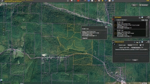 Soil Analysis Tool Results for parcel with Aerials shown