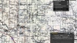 Screenshot of 1869 Layer selection in Parcel Map