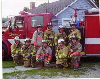 Firemen of Farmersville, New York