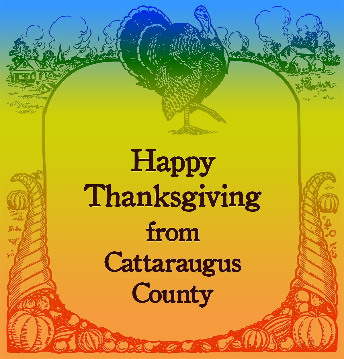 Happy Thanksgiving from Cattaraugus County