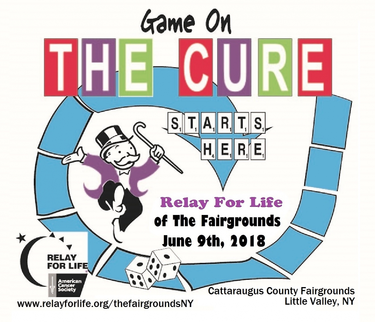 Relay for Life of The Fairgrounds "Game On The Cure Starts Here" 2018-06-09