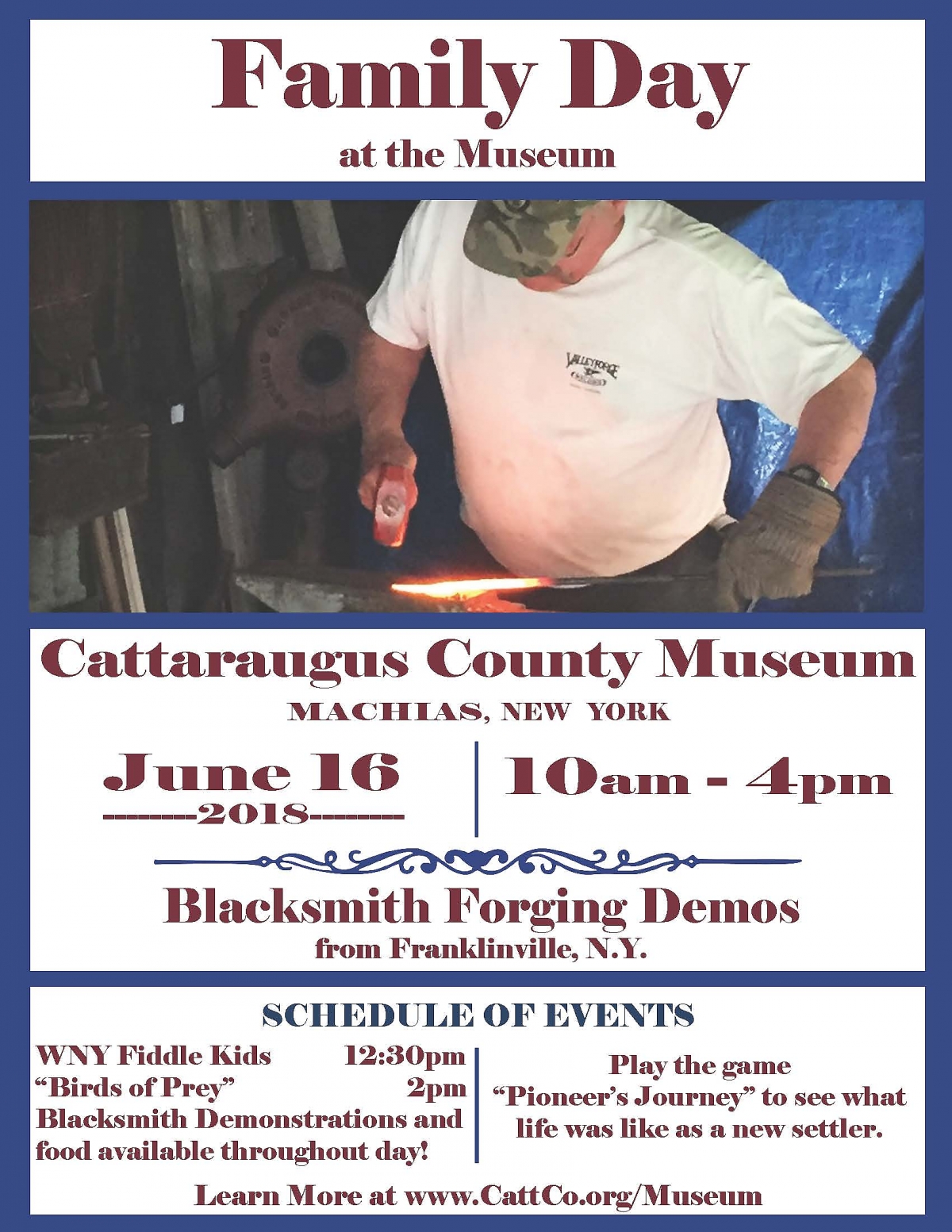 2018 Family Day at Cattaraugus County Museum 