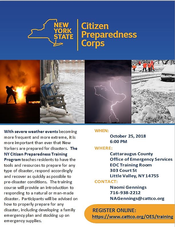 training flyer