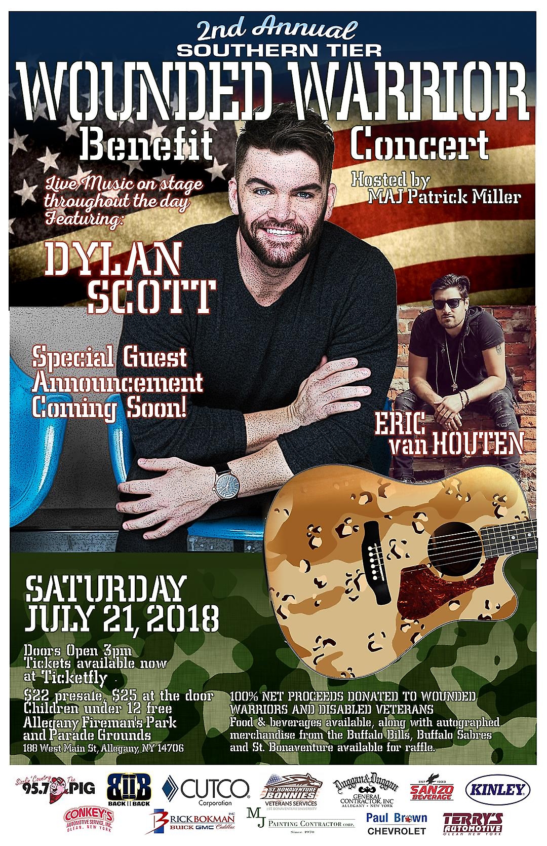 2018 Wounded Warrior Benefit Concert