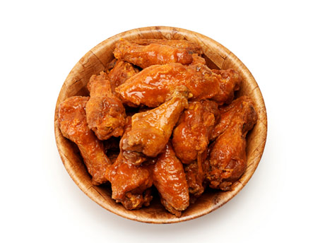 Chicken Wings in a bowl