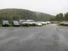 View of a bunch of Vehicles 