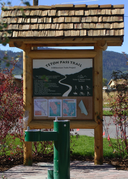 Roger Brook's photo of Teton Kiosk